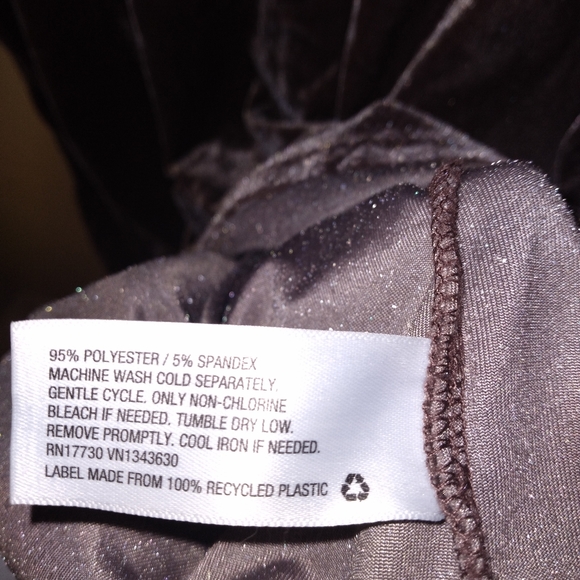 Ava & Viv Plus Longsleeve Mauve Velvet Top 2X - Picture 4 of 4